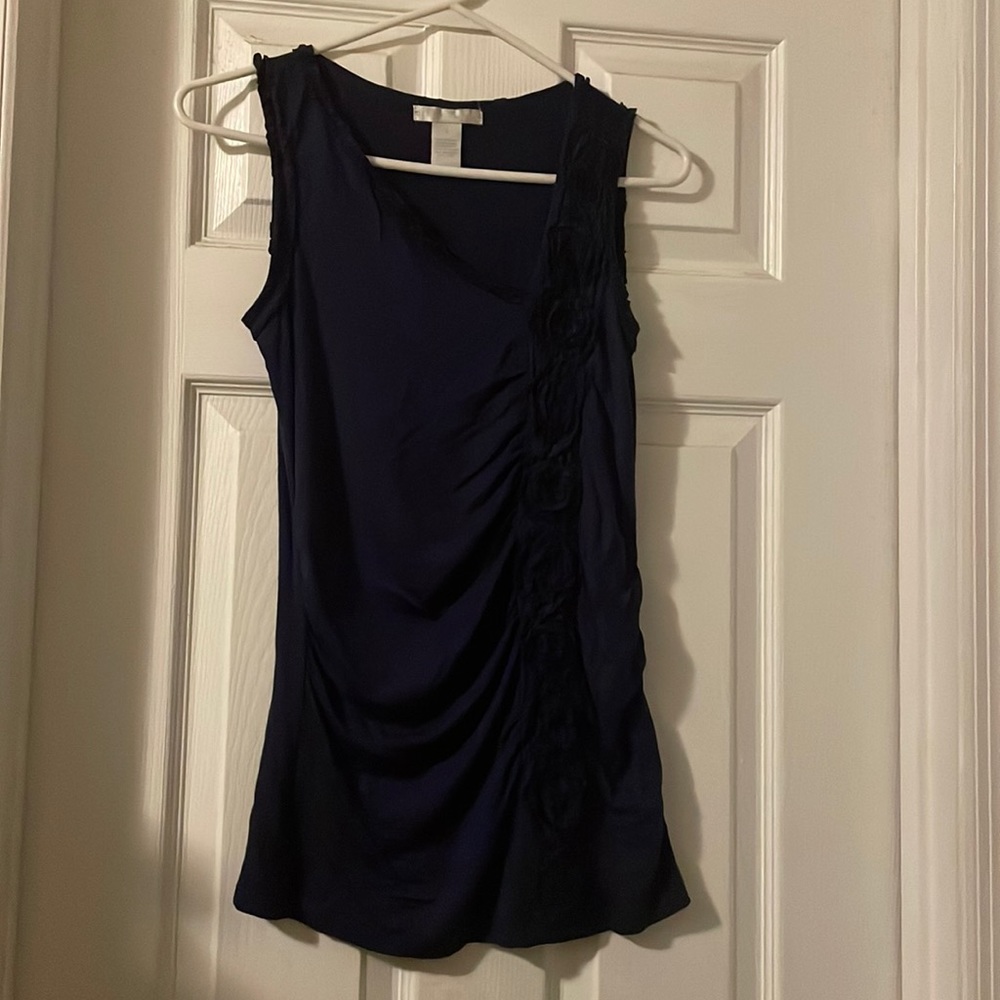 Navy blue tank top